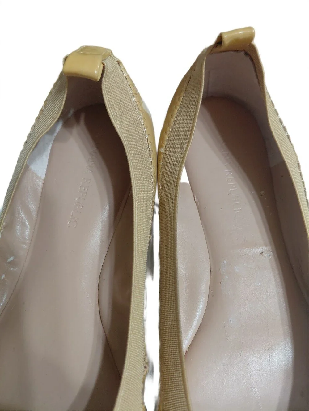 J Crew Classic Yellow Patent Leather Ballet Flats Size 7